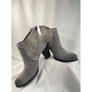 UGG Cobie II Womens 9.5 Suede Ankle Booties Nightfall Grey Distressed corpcore